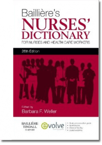 Bailliere's Nurses Dictionary Book