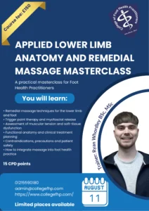 Applied Lower Limb Anatomy and Remedial Massage Masterclass