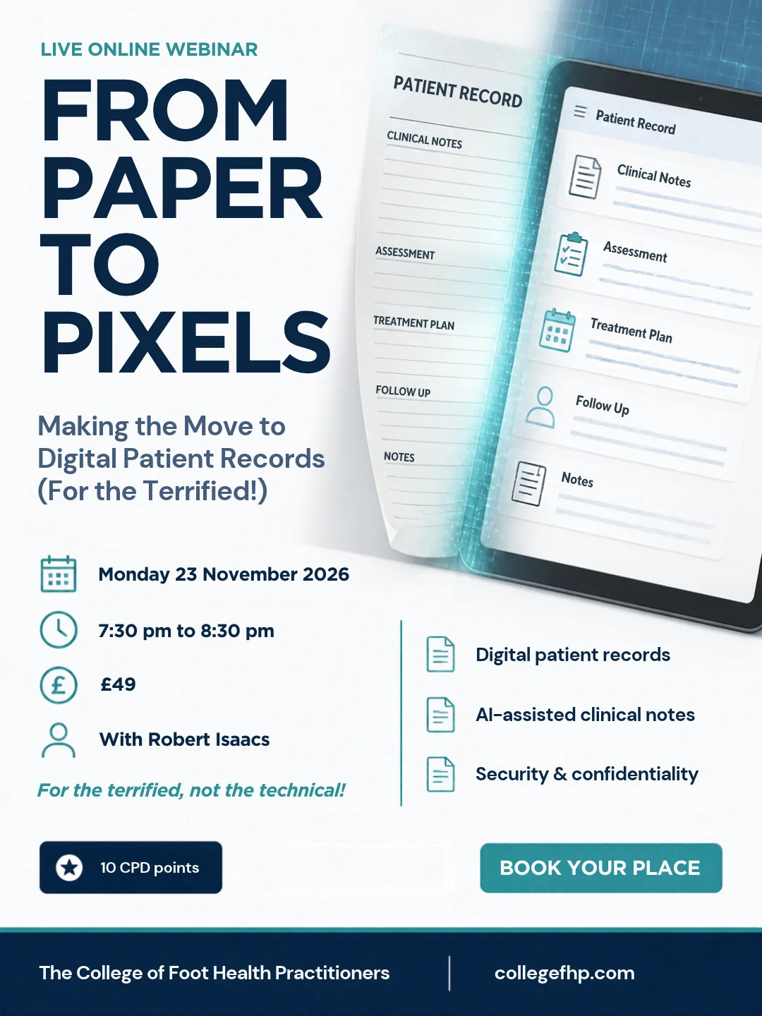 From Paper to Pixels: Making the Move to Digital Patient Records