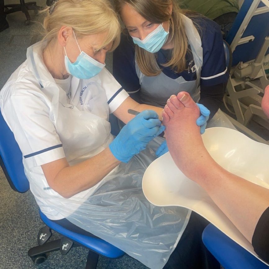 College of foot health practitioners foot care training